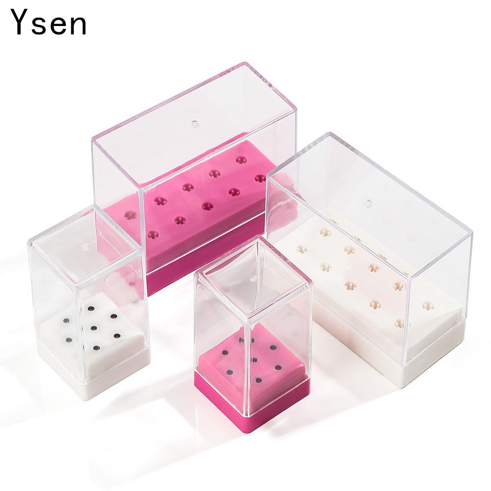 Tech Accessories Box - Wadah Display Kotak Penyimpanan Bit Seni