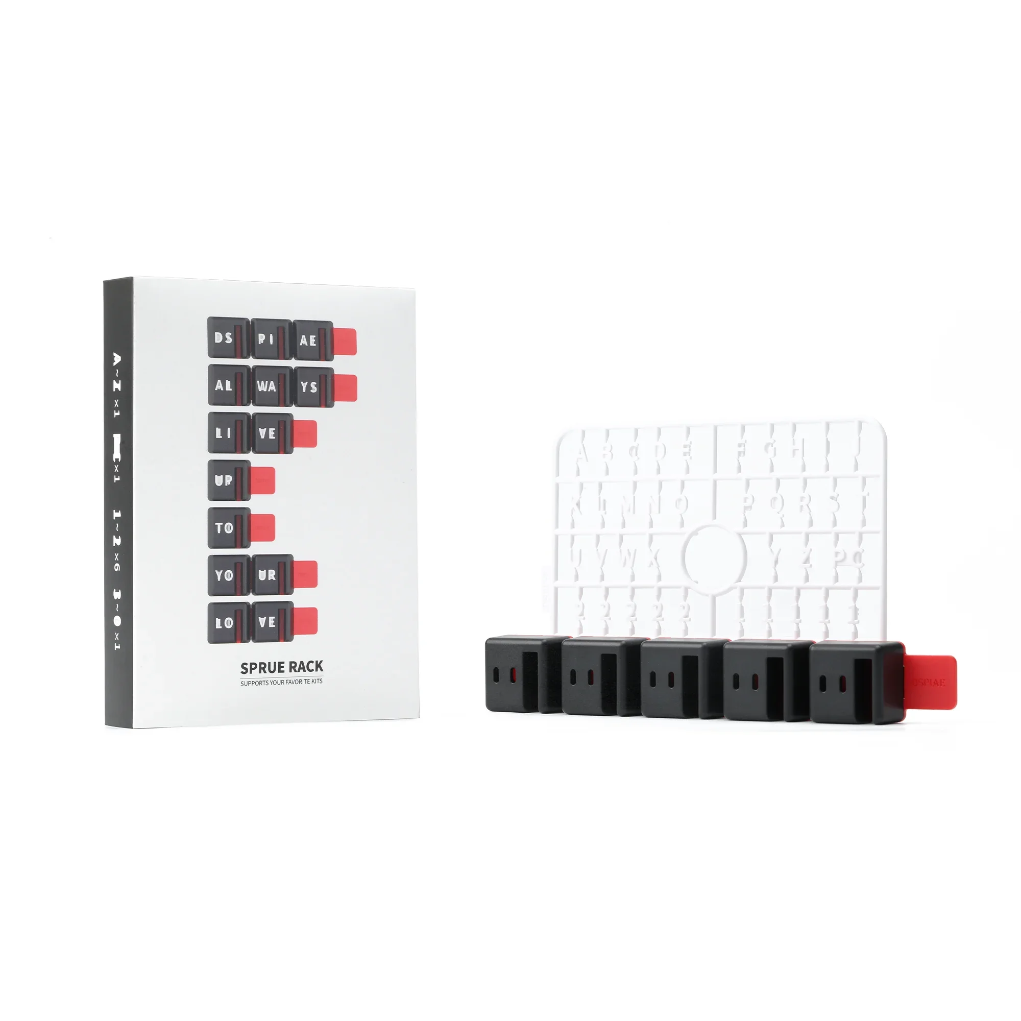Tech Accessories Holder - Dspiae PT-SR Model Perakitan Mudah Penyangga