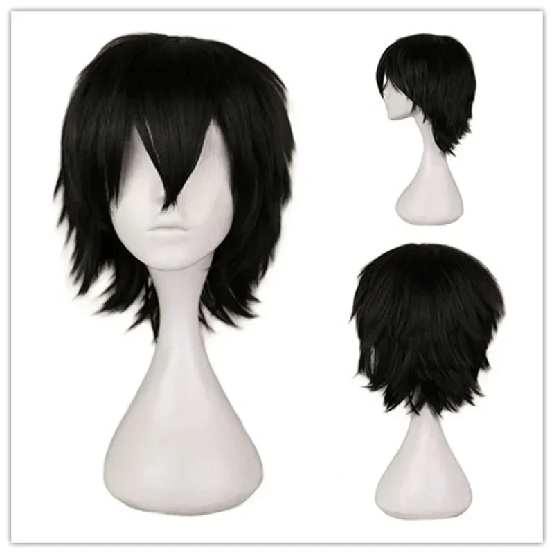Tech Accessories For Men - QQXCAIW Wig Pria Hitam Putih Ungu