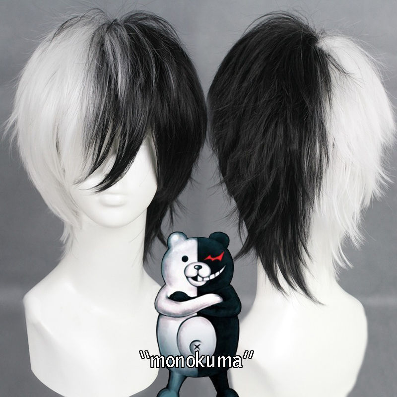 Tech Accessories For Men - Wig Game Anime Danganronpa Beruang Hitam