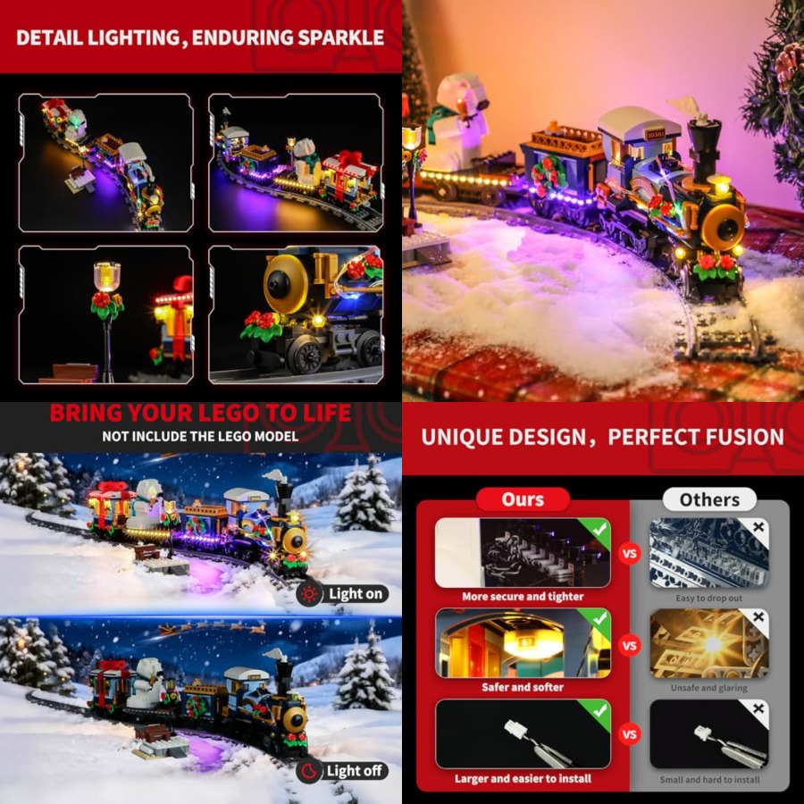 Tech Accessories Icon - Kit Lampu 2.0 Kompatibel dengan Set