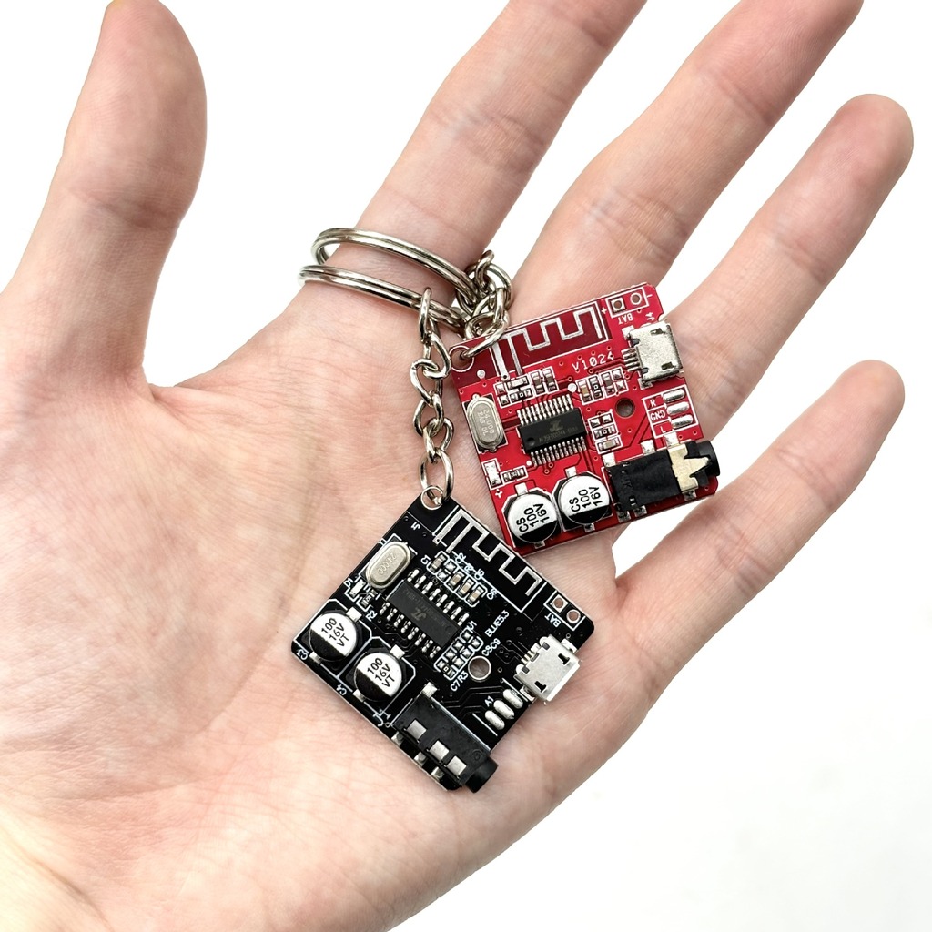 Tech Keychain Accessories - Gantungan Kunci Papan Sirkuit Gaya Cyberpunk