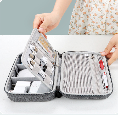 Tech Accessories Travel Organizer Pouch - Tas Organizer Elektronik Portabel Tahan Air