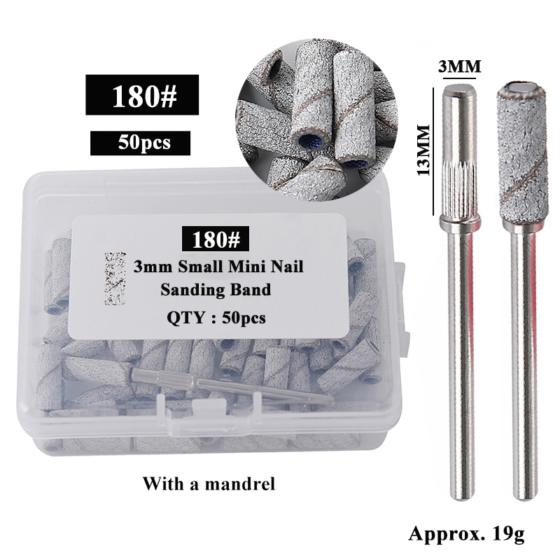 Tech Accessories Box - 50 Buah/Kotak Pita Pengamplasan Mini 3Mm