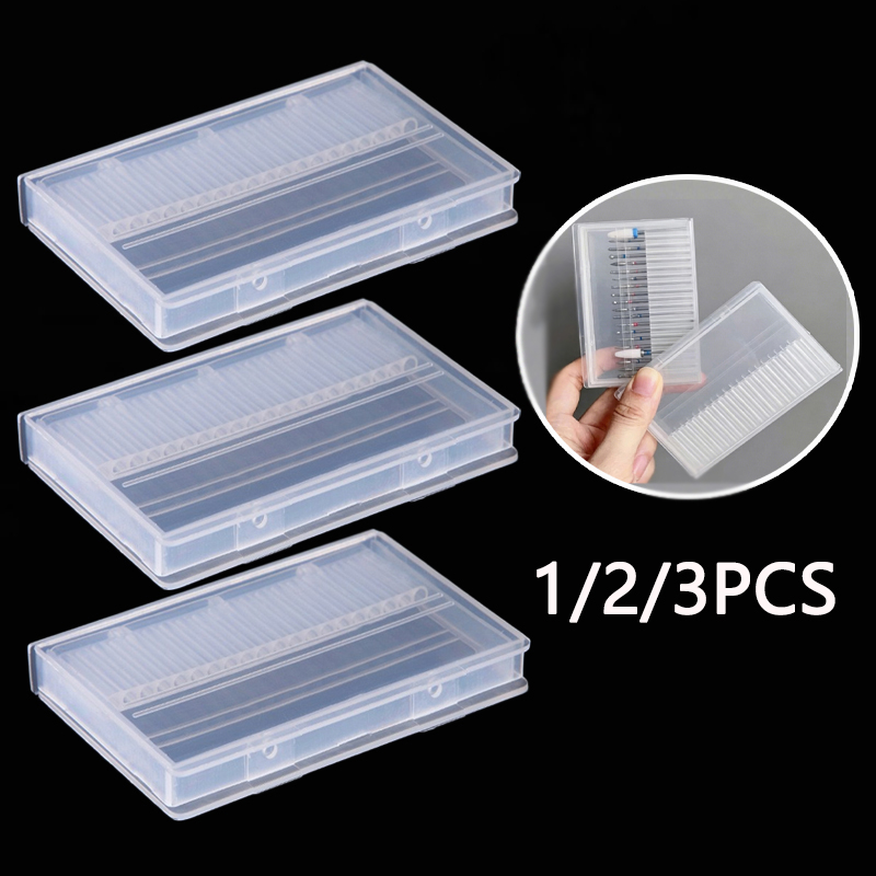 Tech Accessories Box - 1/2/3 Buah 20 Slot Kotak Penyimpanan