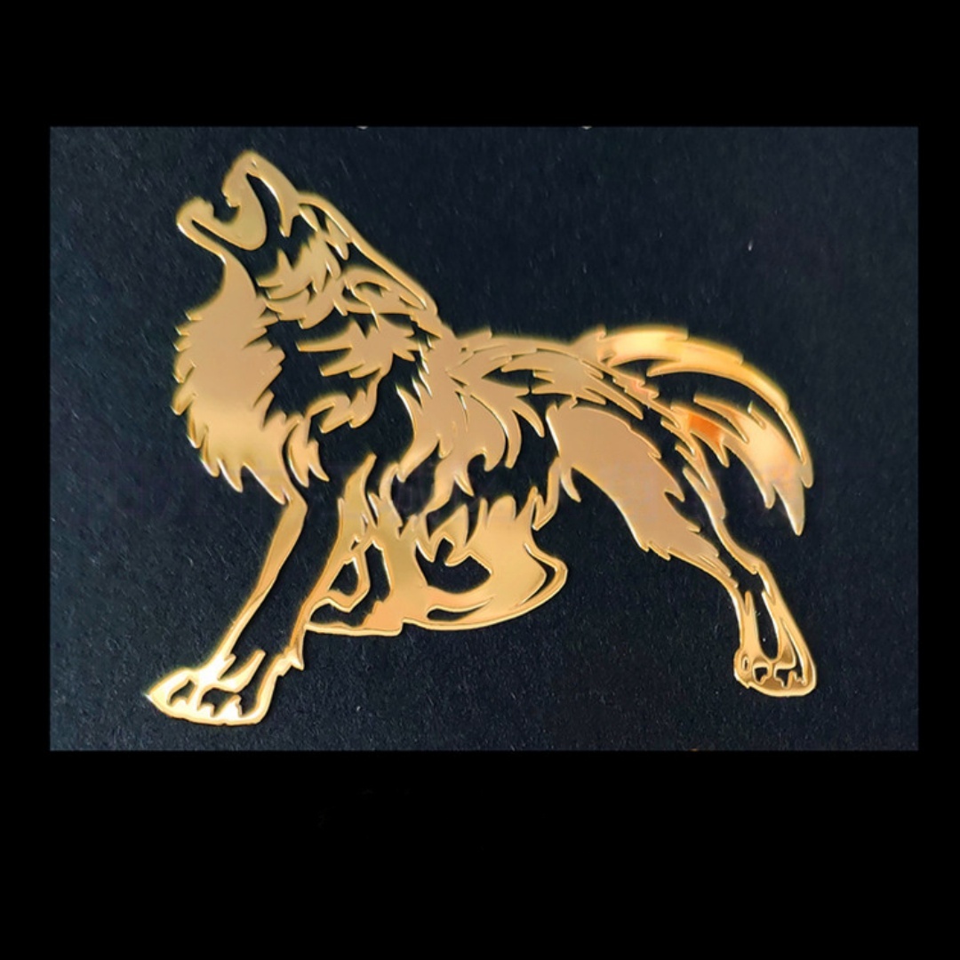 1/4 Buah Stiker Logam Bentuk N - Tech Accessories For Laptop ulasan dan harga
