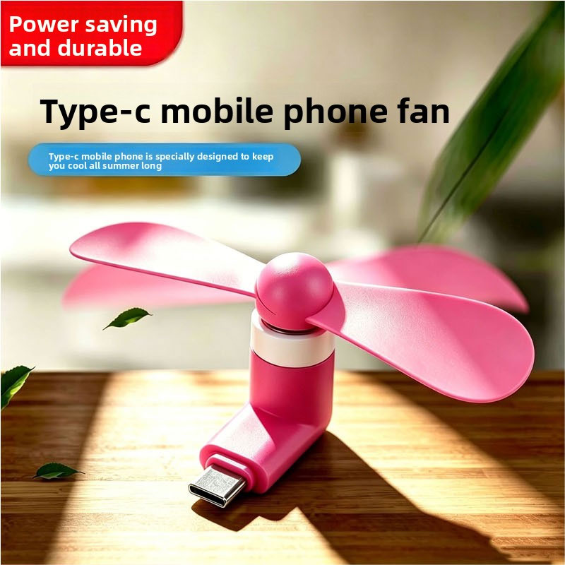 Kipas Ponsel Mini Tipe C, Kipa - Usb Fan Silent ulasan dan harga