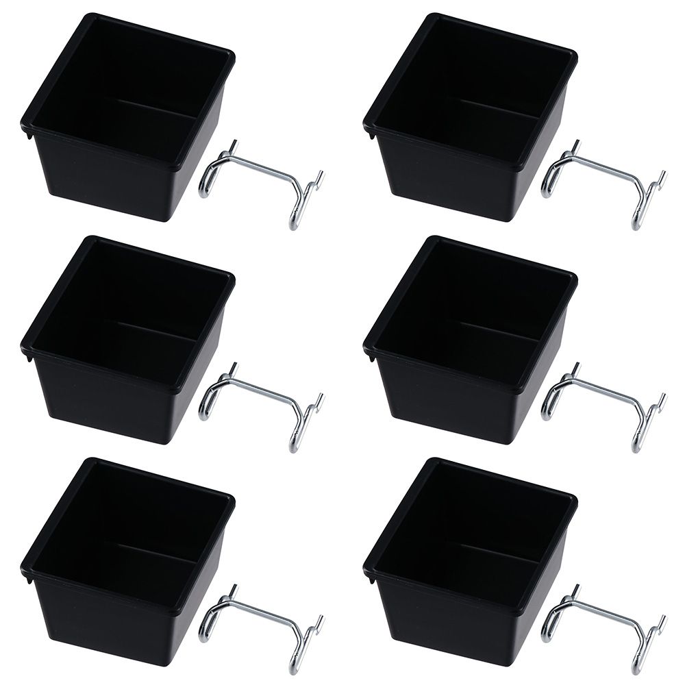 1/6 set keranjang Pegboard den - Tech Accessories Holder ulasan dan harga