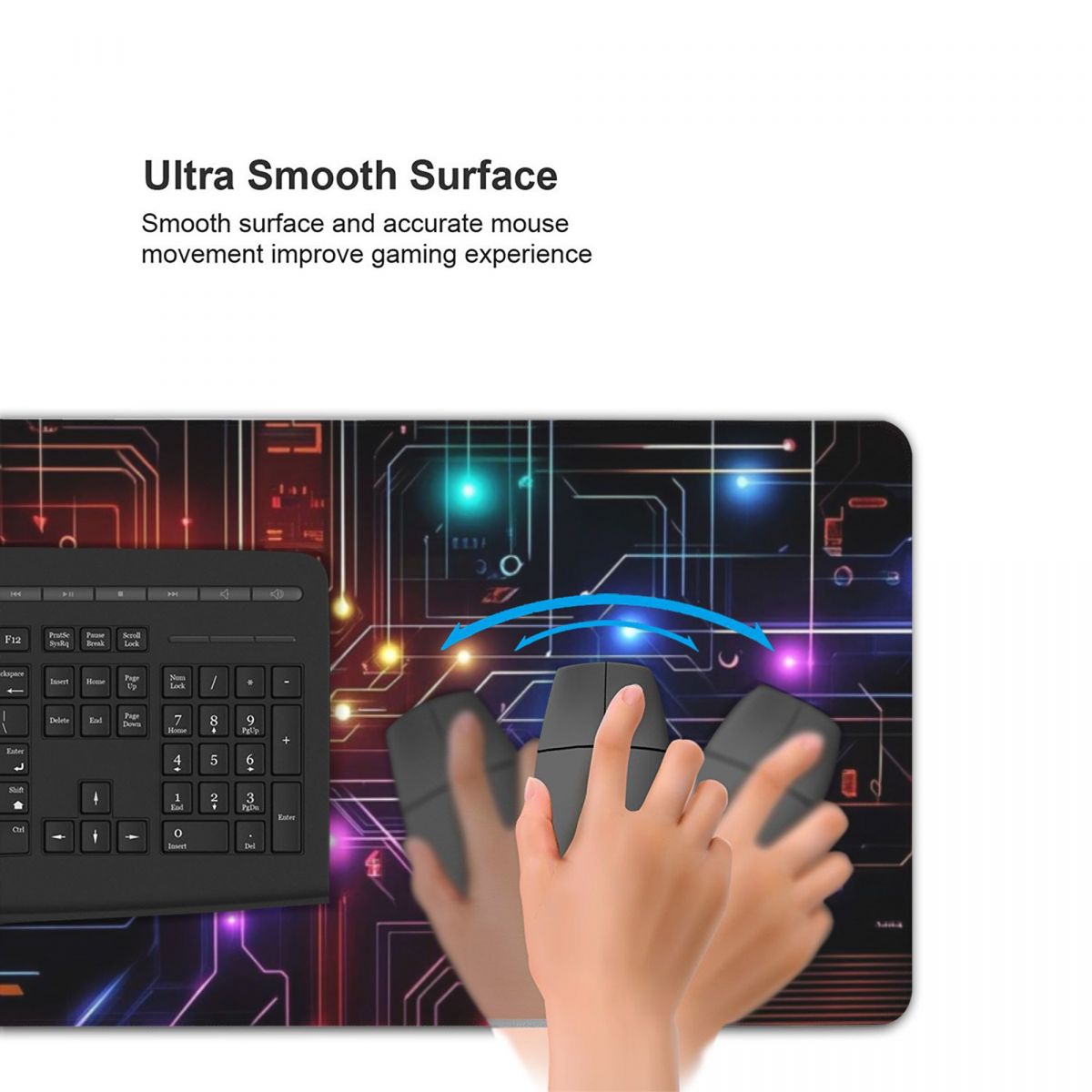 Alas Mouse Besar dengan Sirkui - Tech Accessories For Laptop ulasan dan harga