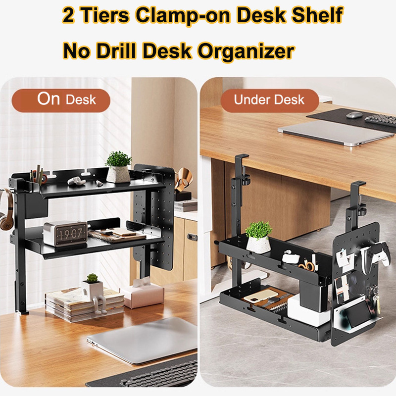 Rak Penyimpanan 2 Tingkat 14 I - Tech Desktop Accessories ulasan dan harga