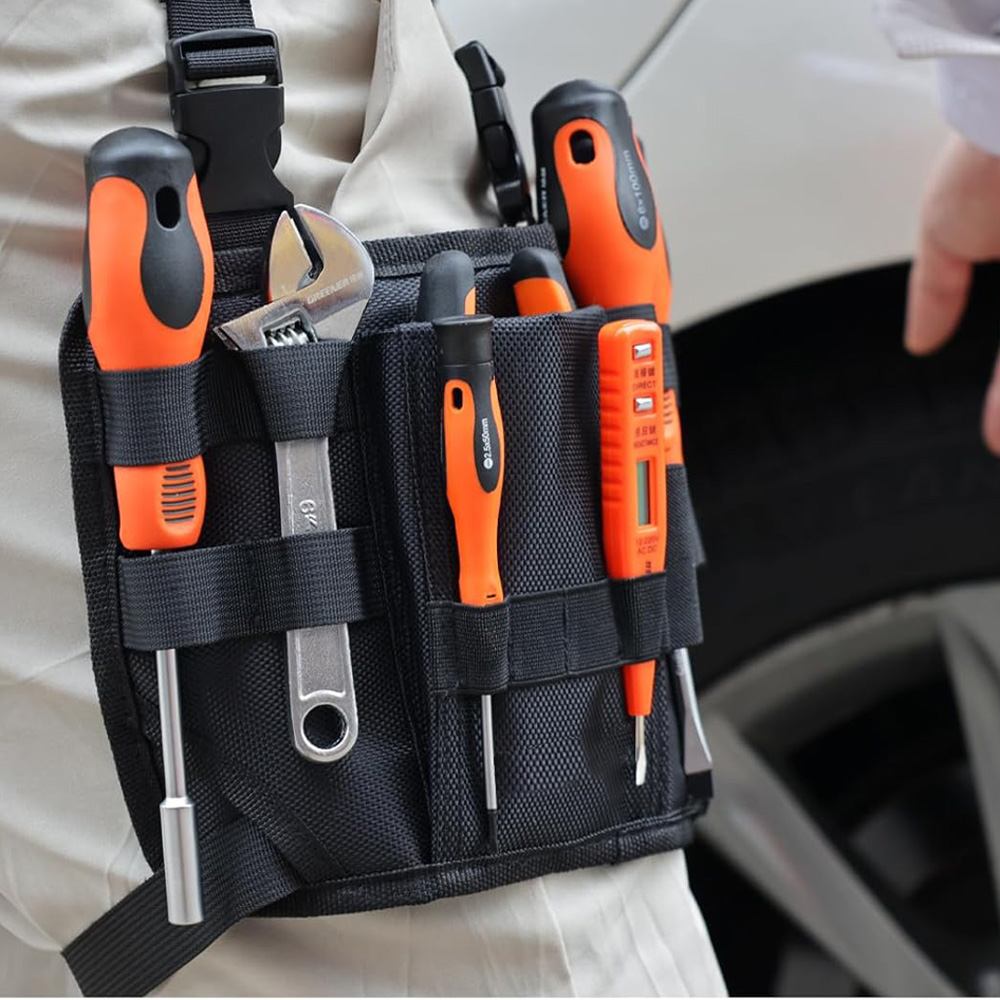 Tas Perkakas Sabuk Kerja denga - Tech Accessories Holder ulasan dan harga