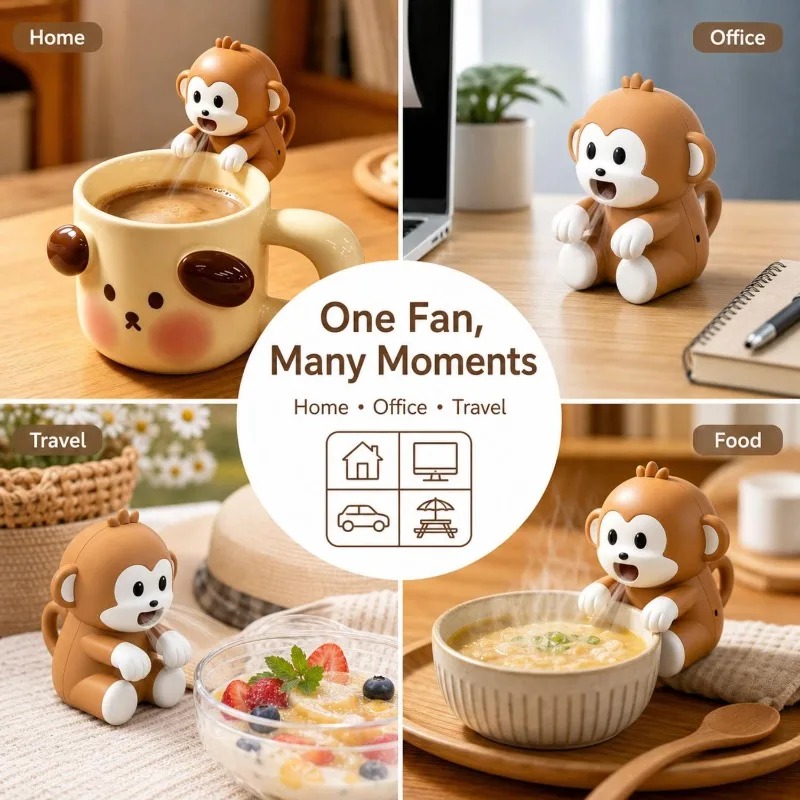 Kipas Pendingin Makanan Bentuk - Usb Fan Silent ulasan dan harga