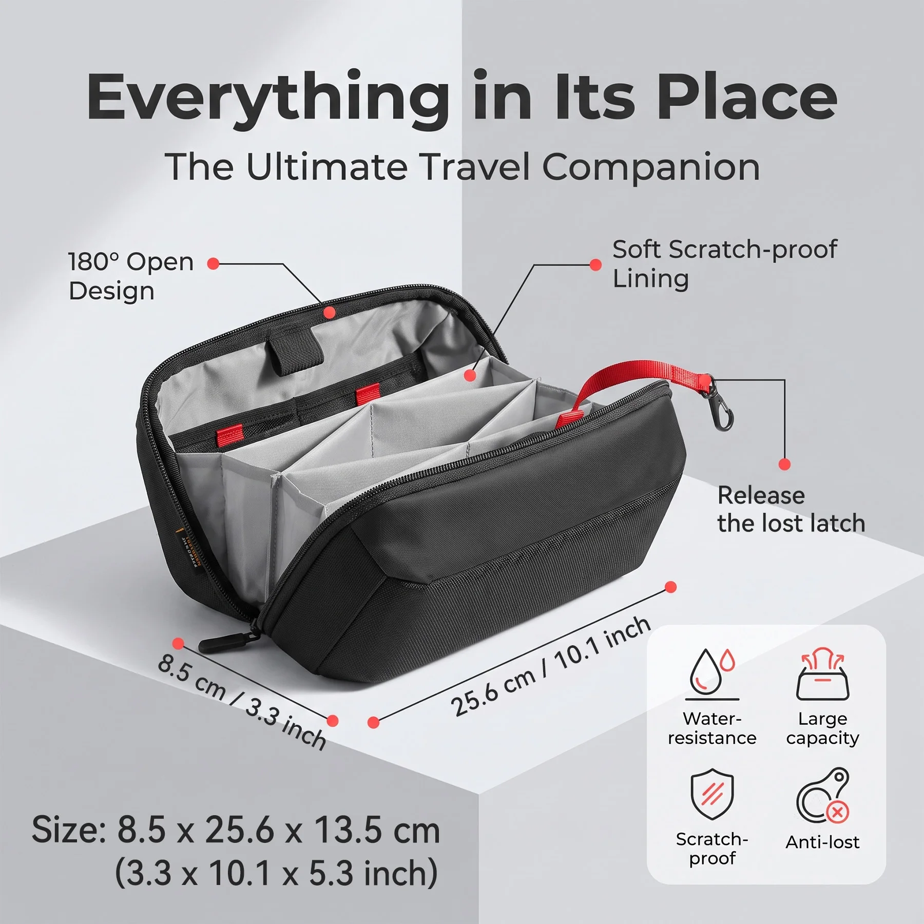 Kantong Organizer Perlengkapan - Tech Accessories Travel Organizer Pouch ulasan dan harga