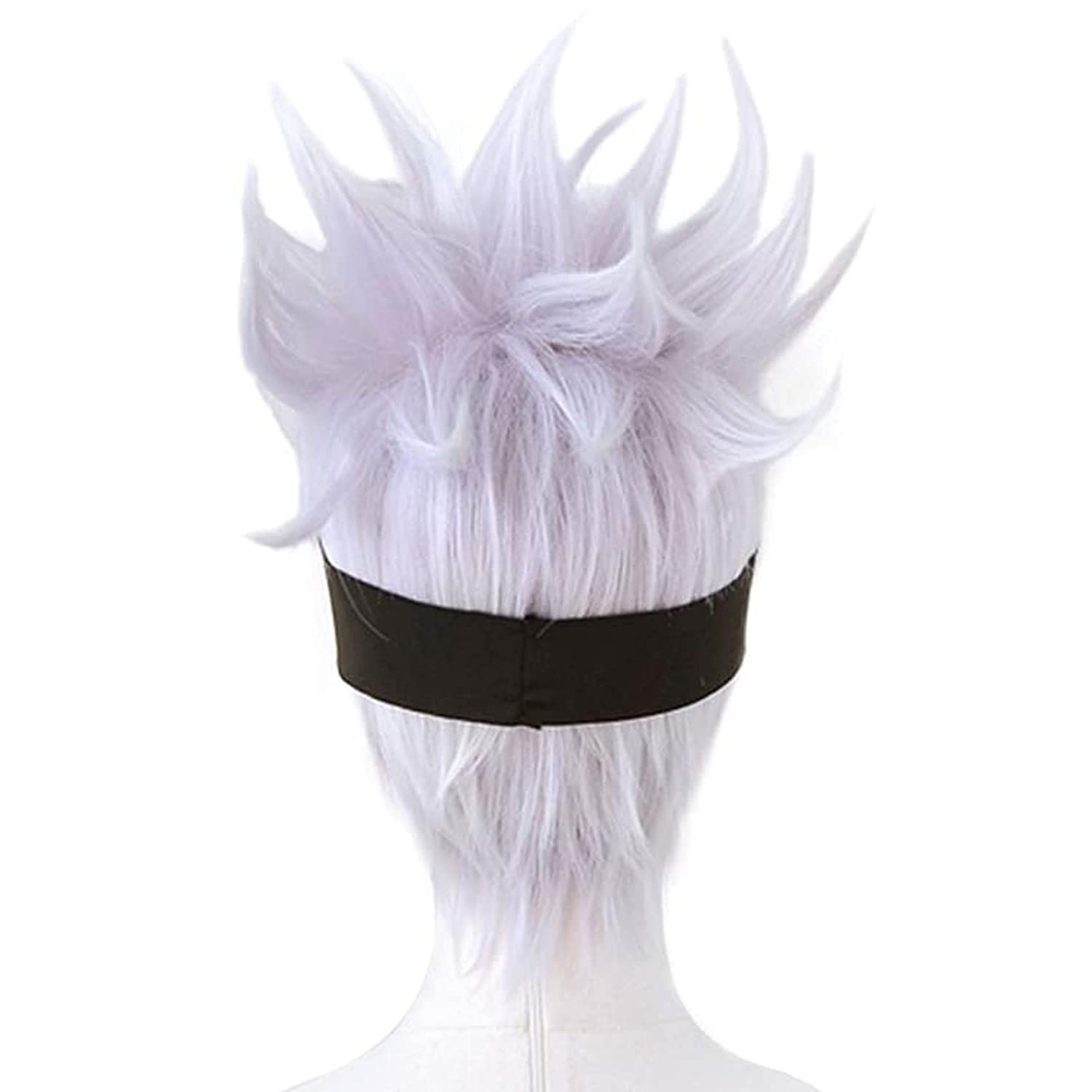 Wig Cosplay hitam + bergelomba - Tech Accessories For Men ulasan dan harga