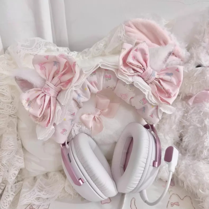 Casing Headphone dengan Renda  - Tech Desktop Accessories ulasan dan harga