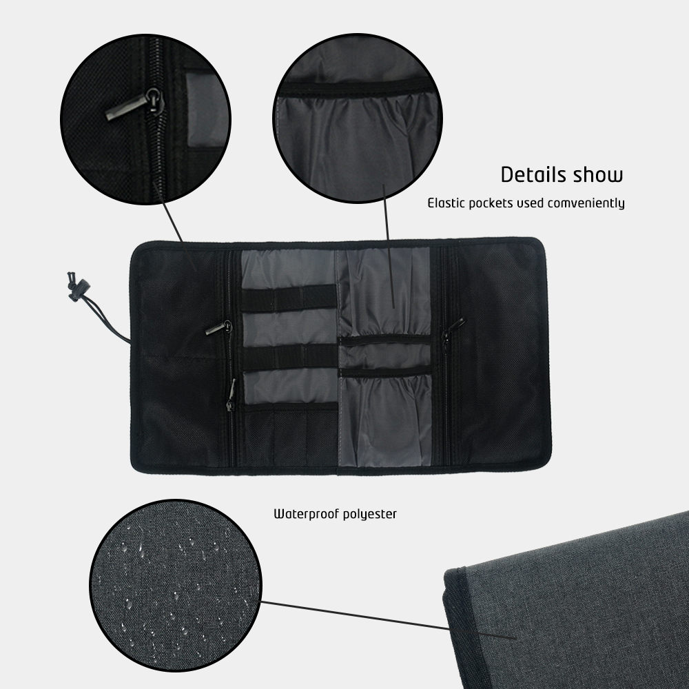 Kantong kabel Organizer elektr - Tech Accessories Travel Organizer Pouch ulasan dan harga