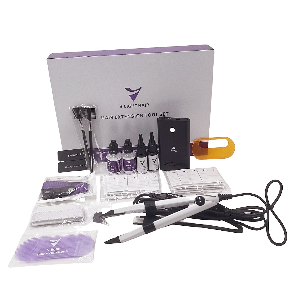 Ekstensi Rambut Hitam V-Light  - Tech Accessories Uk ulasan dan harga
