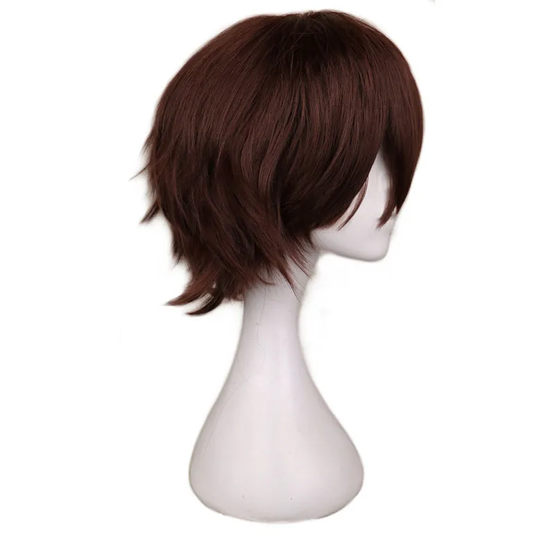 Wig Coklat Tua Pendek untuk Ko - Tech Accessories For Men ulasan dan harga