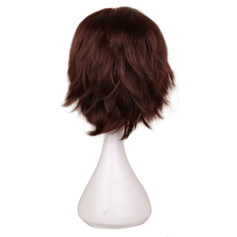 Wig Coklat Tua Pendek untuk Ko - Tech Accessories For Men ulasan dan harga