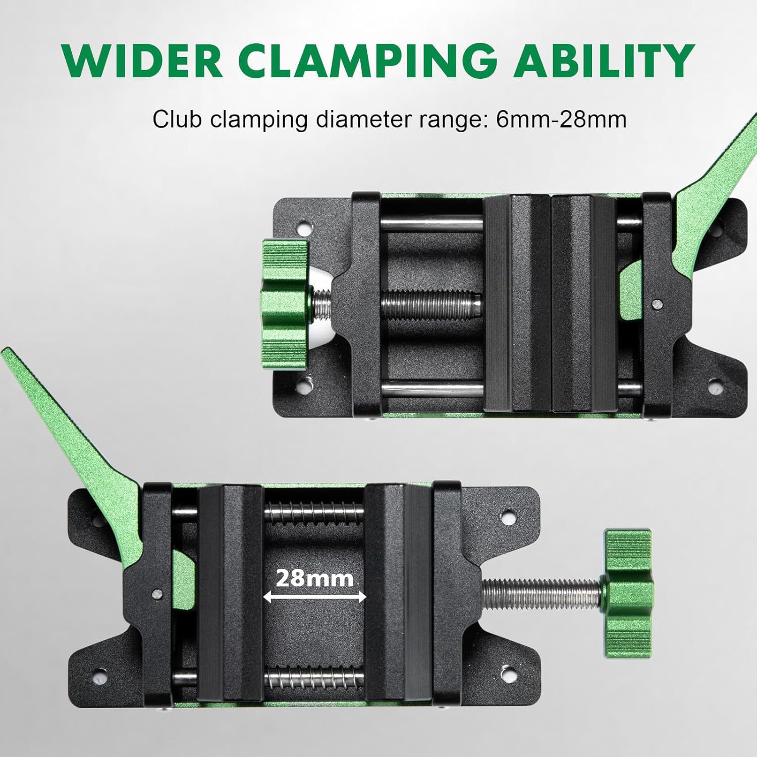 Penjepit Tongkat Golf Aluminiu - Tech Accessories Holder ulasan dan harga
