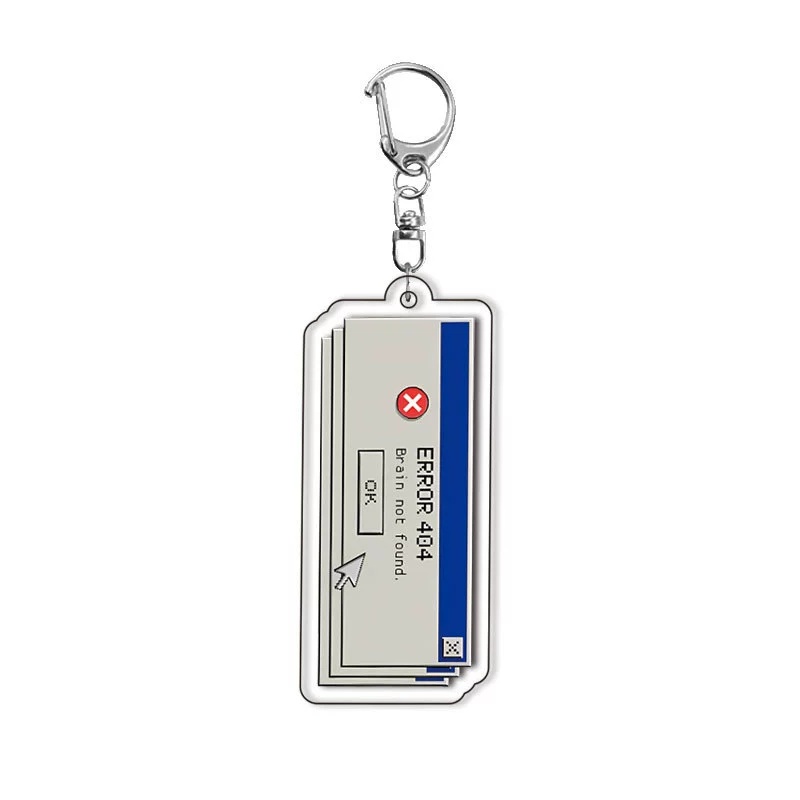 Akses Ditolak Meme Lucu Gantun - Tech Keychain Accessories ulasan dan harga