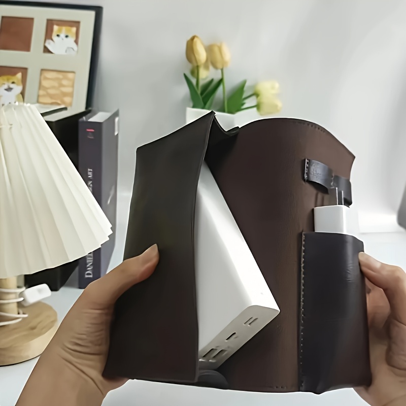 1pc Kantong Organizer Kulit un - Tech Accessories Travel Organizer Pouch ulasan dan harga