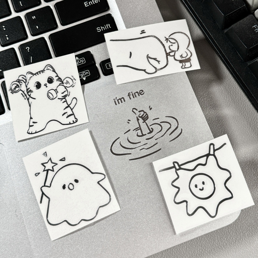10 Stiker Dekorasi Ponsel Berg - Tech Accessories For Laptop ulasan dan harga