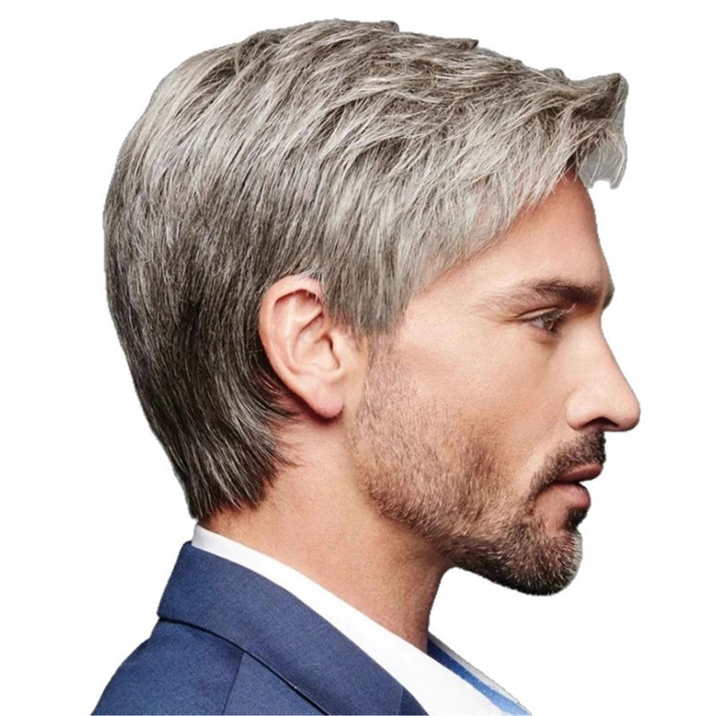Wig rambut pendek pria untuk p - Tech Accessories For Men ulasan dan harga