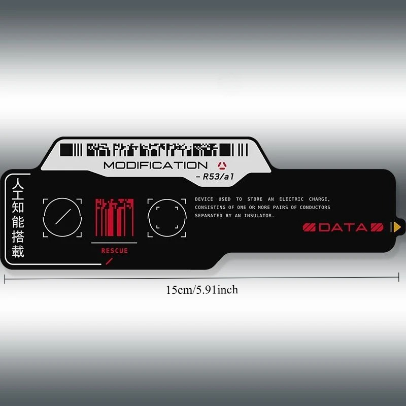Stiker Vinyl Kode QR Teknologi - Tech Accessories For Laptop ulasan dan harga