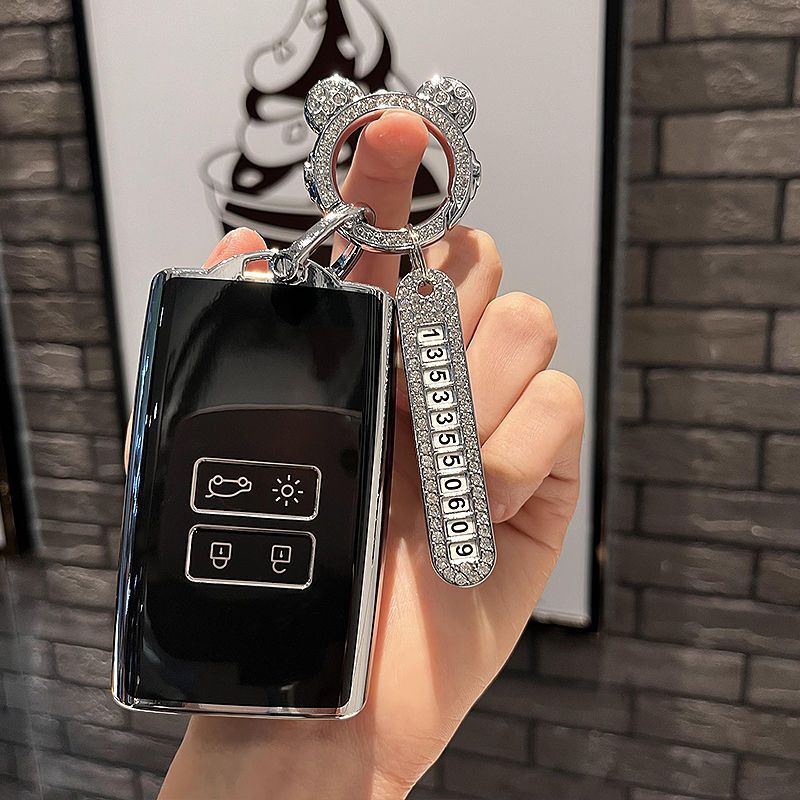 Casing Kunci Mobil TPU untuk R - Tech Keychain Accessories ulasan dan harga