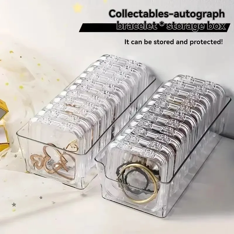 10 Buah Kotak Akrilik Penyimpa - Tech Accessories Box ulasan dan harga