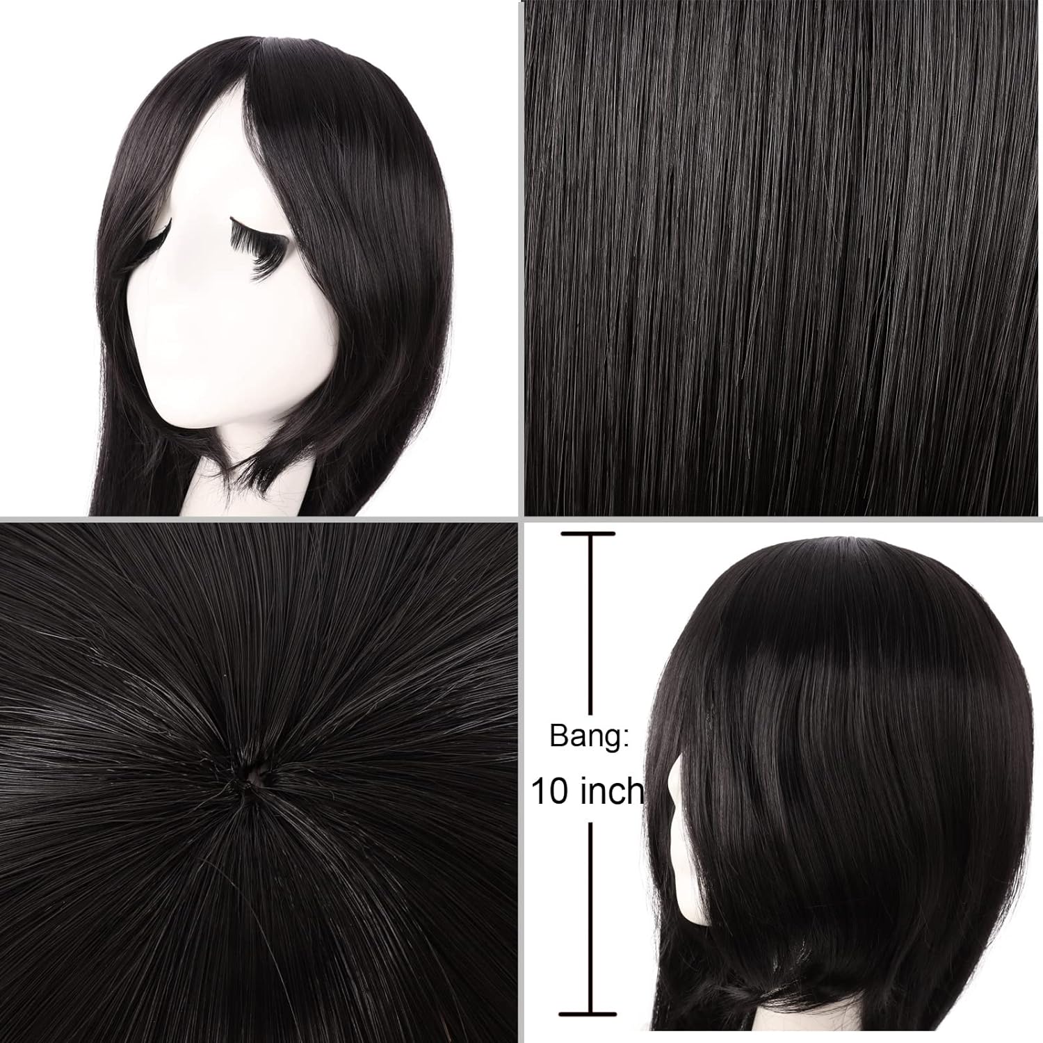 Wig Cosplay lurus panjang 40 i - Tech Accessories For Men ulasan dan harga