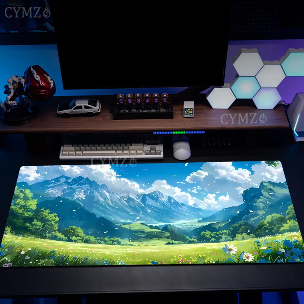 Alas Mouse Tema Pemandangan Al - Tech Desktop Accessories ulasan dan harga