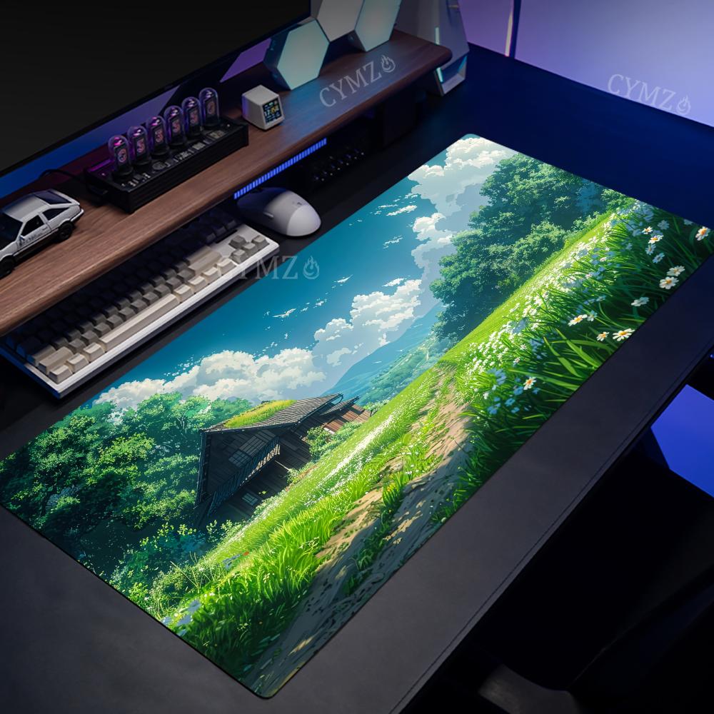 Alas Mouse Tema Pemandangan Al - Tech Desktop Accessories ulasan dan harga