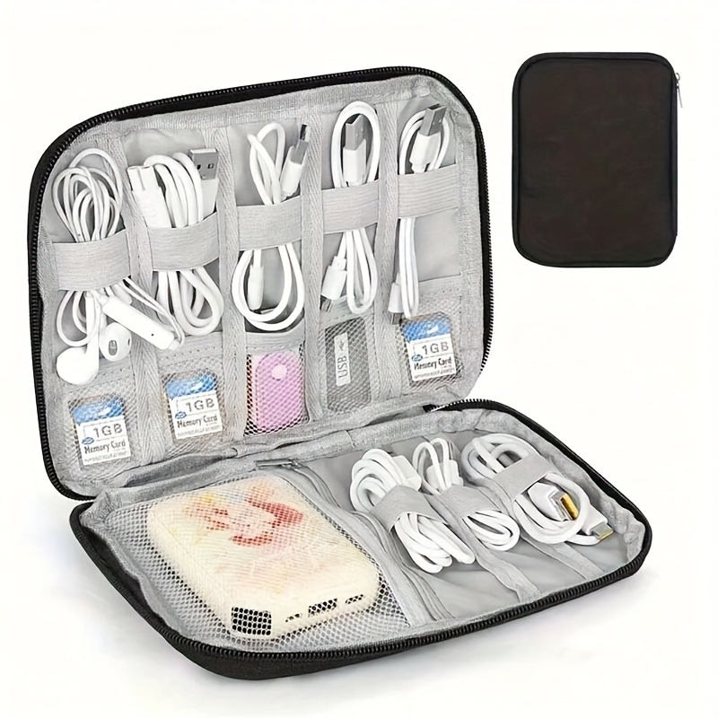 Organizer Kabel Perjalanan Mul - Tech Accessories Travel Organizer Pouch ulasan dan harga
