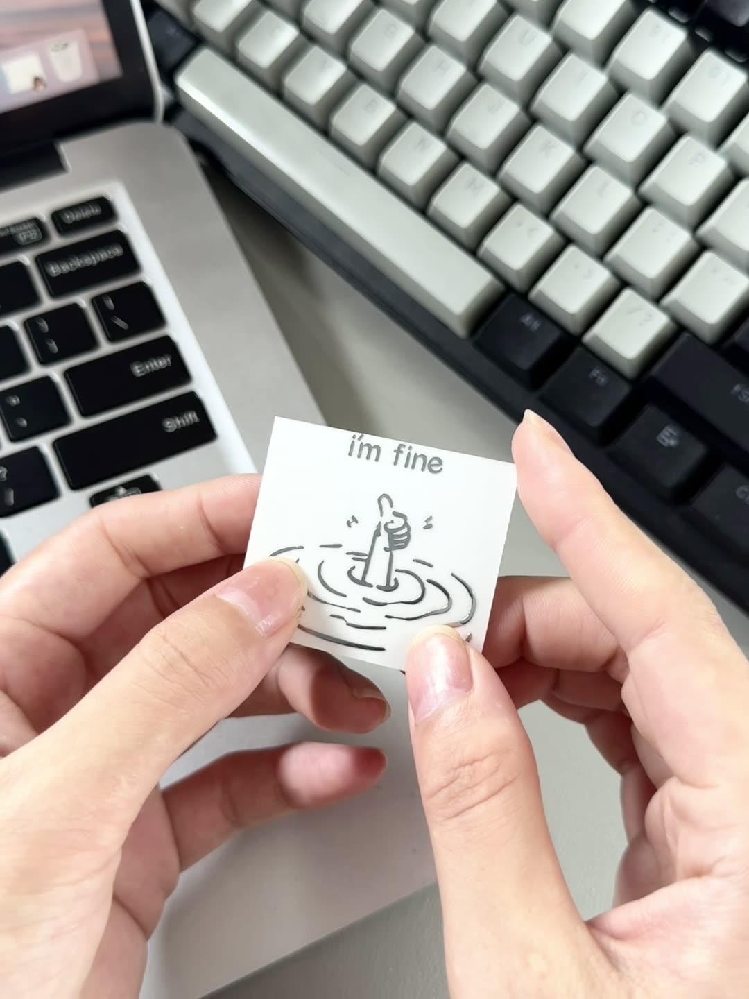 5/10 Buah Stiker Gaya Personal - Tech Accessories For Laptop ulasan dan harga