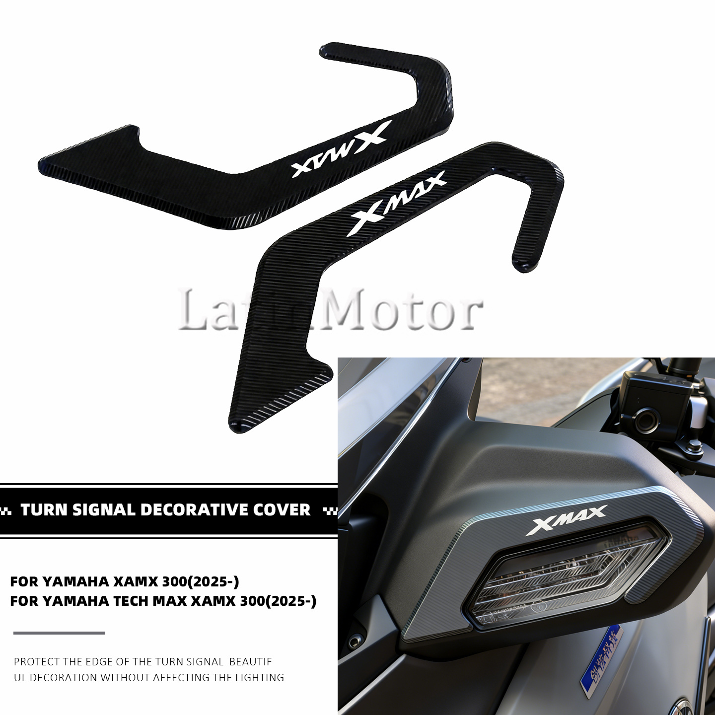 Untuk Yamaha XMAX300 XMAX TECH - X Tech Accessories ulasan dan harga